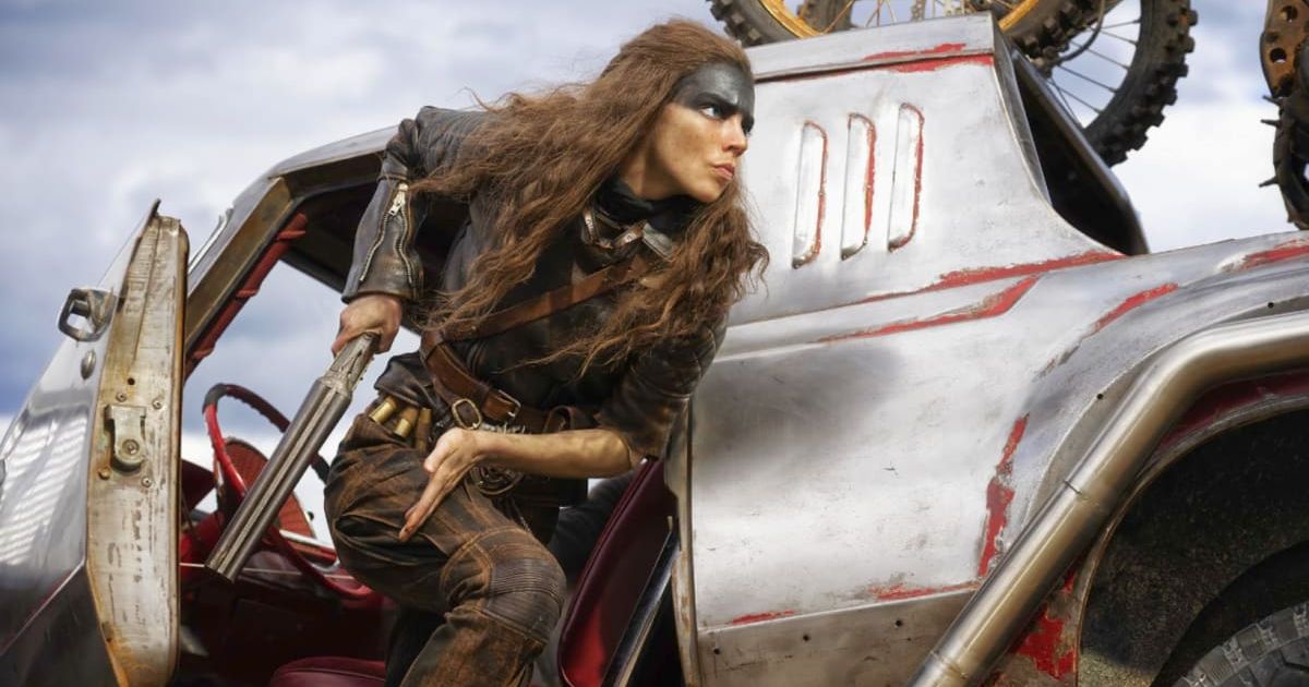 Anya Taylor-Joy stars as a younger Furiosa, taking over from Charlize Theron in 'Furiosa: A Mad Max Saga' (@warnerbros)