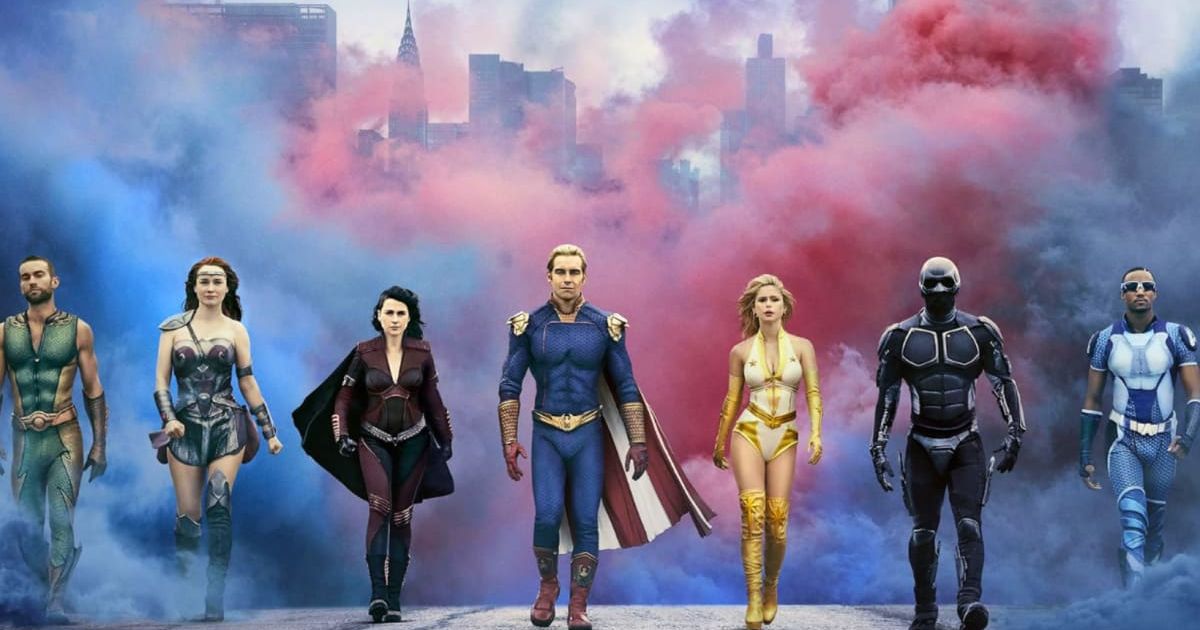 Dominique McElligott, Antony Starr, Nathan Mitchell, Jessie T. Usher, Chace Crawford, and Erin Moriartyreturn for a fresh new season of 'The Boys' (@primevideo)