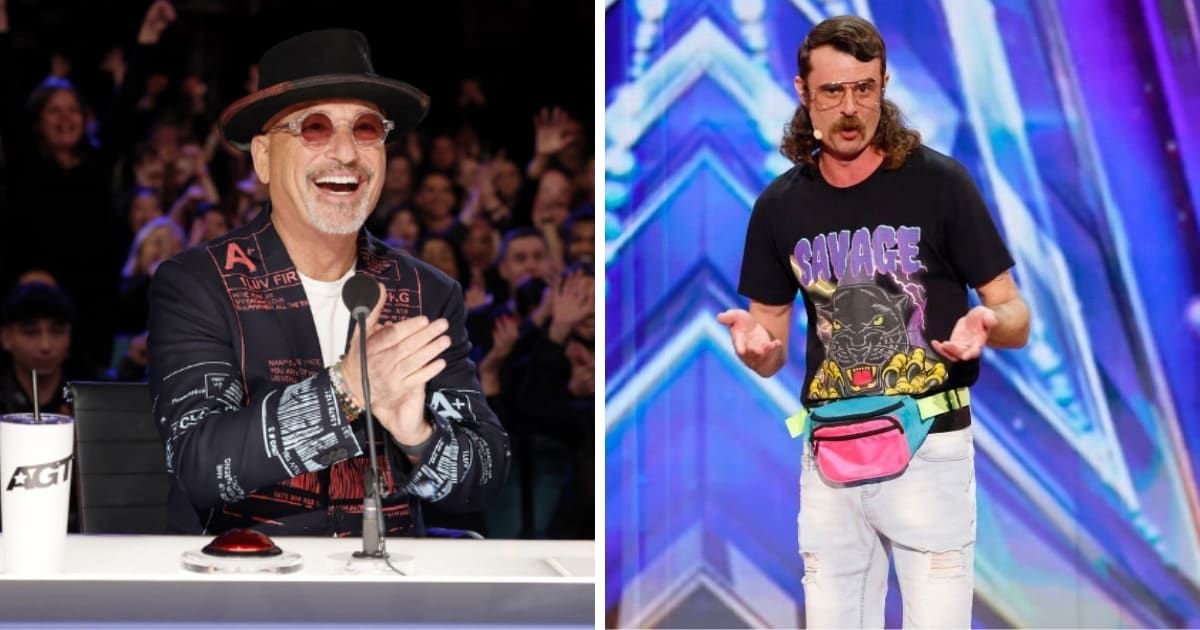 Howie Mandel blames 'AGT' curse as Jacob Hoffman fails in his standup act (NBC/@TraePatton)