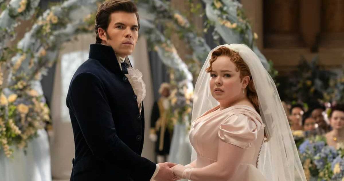 'Bridgerton' fans break down as Penelope and Colin finally tie the knot in Season 3