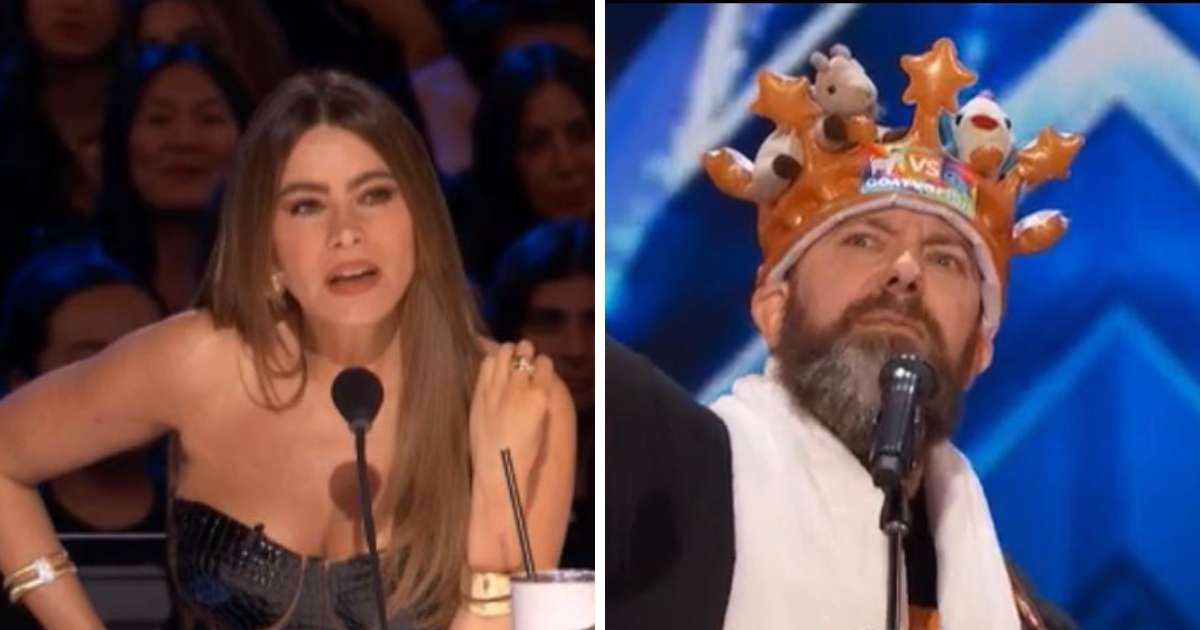 'AGT' Season 19 Watch Sofia Vergara's 'angry' reaction to Goat Vs Fish performance that got 4