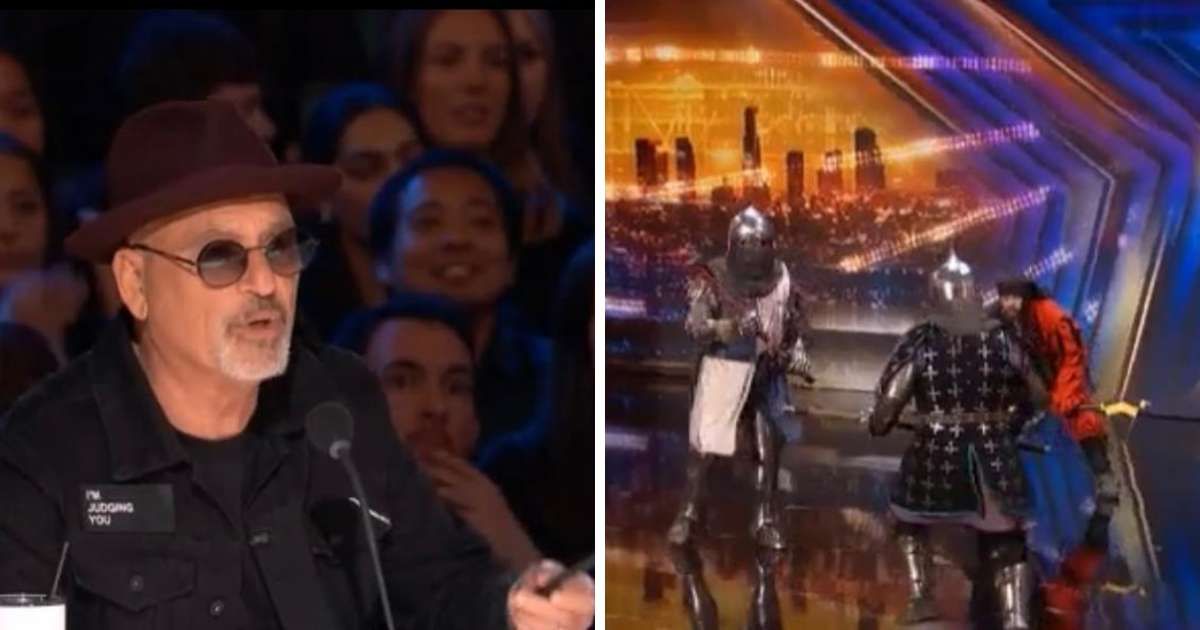 'AGT' Season 19 judge Howie Mandel feels unimpressed by Full Steel Combat's medieval times performance (@nbc)