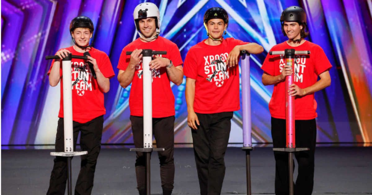 Pogo stunt sqaud Xpogo to appear on 'AGT' for third time (NBC/@Trae Patton)