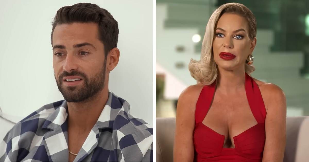 'RHODubai' Season 2 star Sergio Carrallo trolled for giving Caroline Stanbury his cringe risque poster