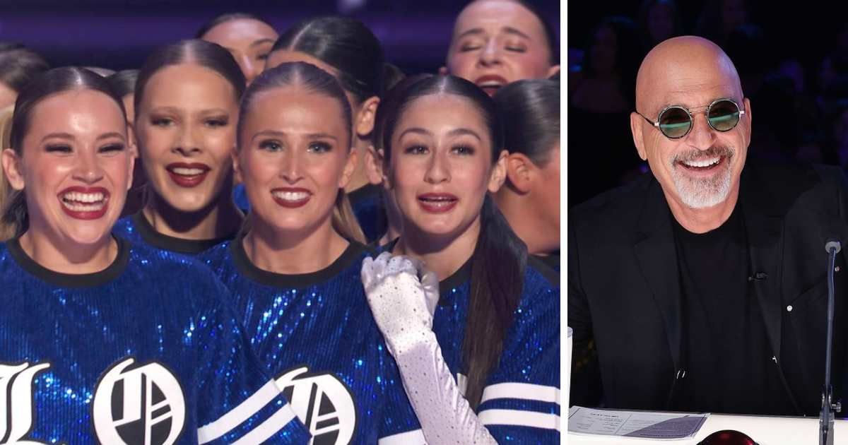 'AGT' dance squad Los Osos High School fails to woo Howie Mandel during quarterfinals (YouTube/@AGT)