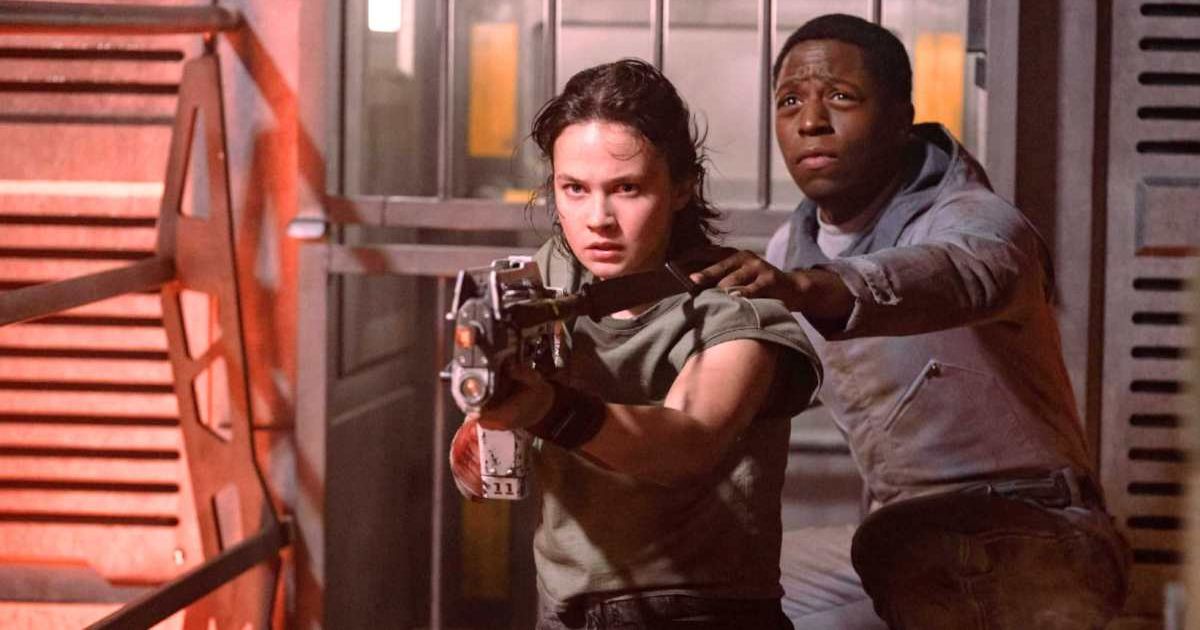 'Alien: Romulus', starring Cailee Spaeny and David Jonsson, arrives in cinemas on August 16 (@disney)