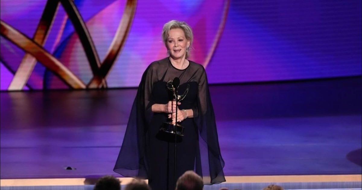 Jean Smart has won her third Emmy for HBO Max comedy show 'Hacks' (Instagram/@televisionacad)
