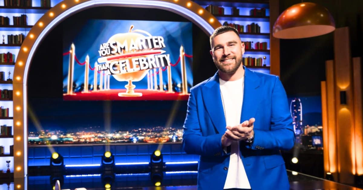 Travis Kelce brings his A-game to 'Are You Smarter Than a Celebrity?' in post-NFL audition