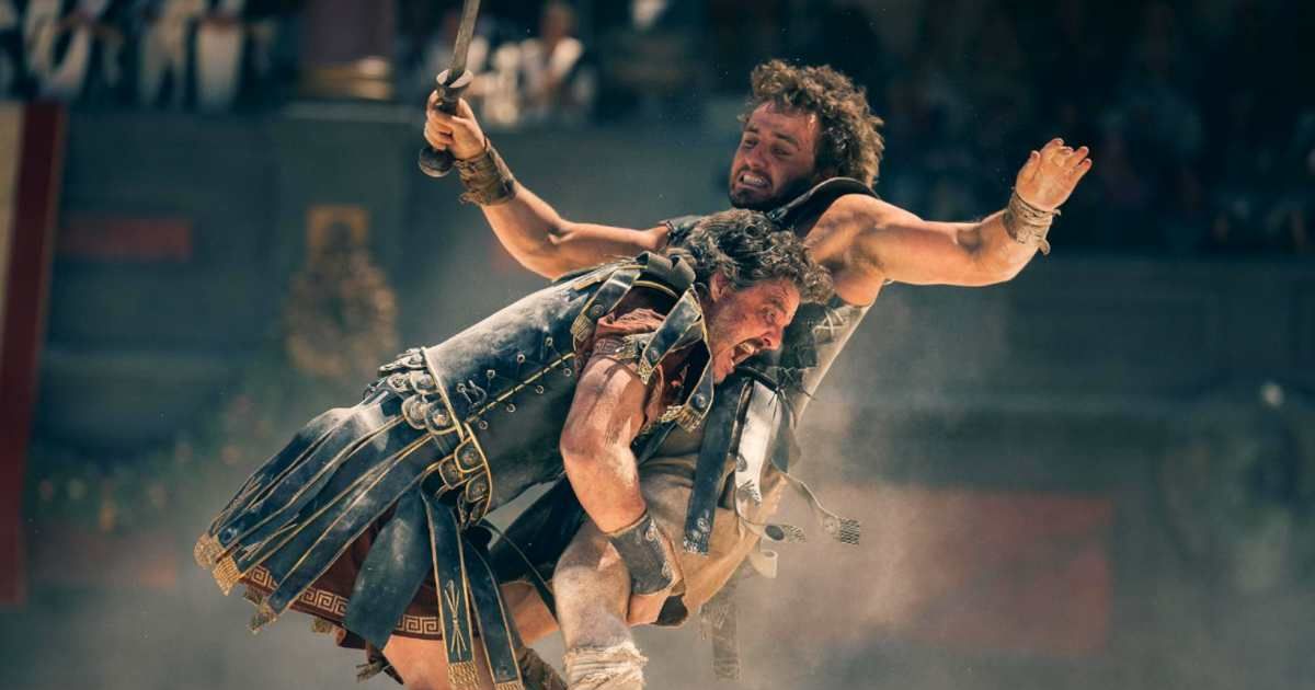 Paul Mescal had a hilarious reaction when he noticed legendary 'Gladiator II' costar had arrived on set 