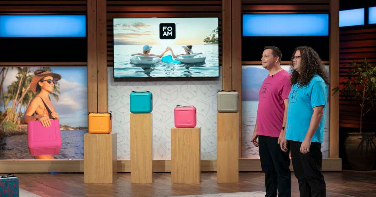 FOAM on 'Shark Tank': Here’s how to buy a lightweight cooler that holds astonishing  number of cans