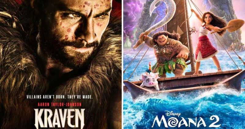 US weekend Box Office recap: 'Moana 2' towers against Kraven the Hunter's embarrassing opening 