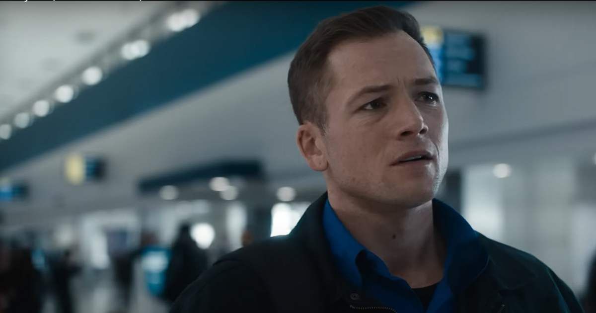 A screenshot of Taron Egerton from 'Carry-On' (Cover Image Source: YouTube/ Netflix)