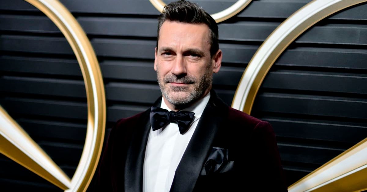 Jon Hamm attends the 2020 Mercedes-Benz Annual Academy Viewing Party on February 9 in LA, California (Cover Image Source: Getty Images | Photo by Joshua Sammer)