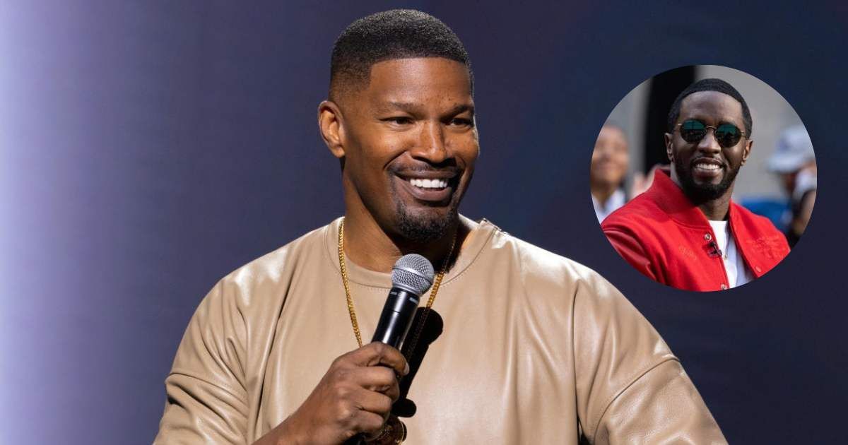 Jamie Foxx makes a savage Diddy joke in Netflix special while talking about his near-death experience