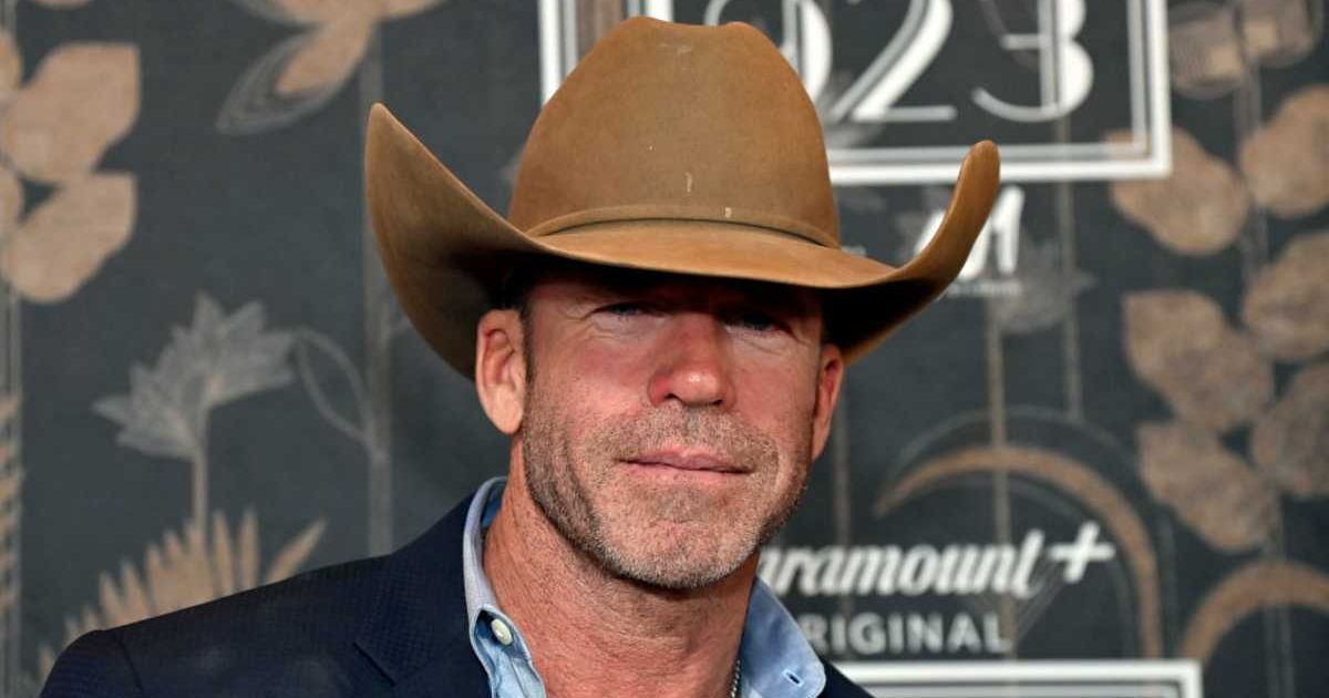 Taylor Sheridan attends the '1923' Las Vegas premiere screening in Las Vegas, Nevada. (Cover Image Source: Getty Images| Photo by David Becker) 