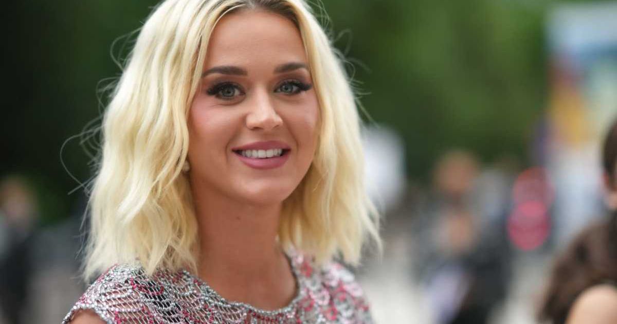 Katy Perry at Paris Fashion Week on July 05, 2021 in France. (Cover Image Source: Getty Images| Photo by Edward Berthelot) 