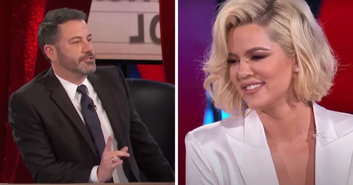 Jimmy Kimmel gave Khloé Kardashian bizarre dating advice and things took an awkward turn