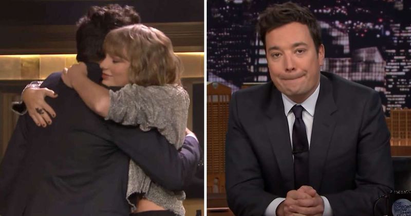 Taylor Swift’s sweet surprise leaves Jimmy Fallon fighting back tears on ‘The Tonight Show’