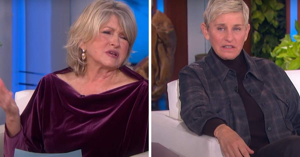 Screenshot from 'The Ellen DeGeneres Show' featuring Martha Stewart (Cover Image Source: TheEllenShow | YouTube).