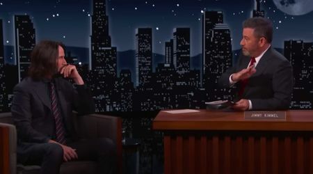 Keanu Reeves stunned as Jimmy Kimmel digs up an old video he never expected to see again: "Wow, that was..."