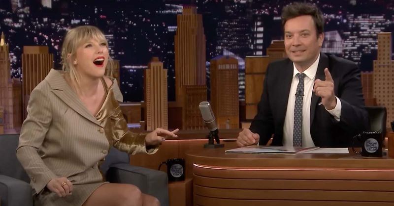Taylor Swift and Jimmy Fallon interview takes an awkward turn as he shows a video she never expected