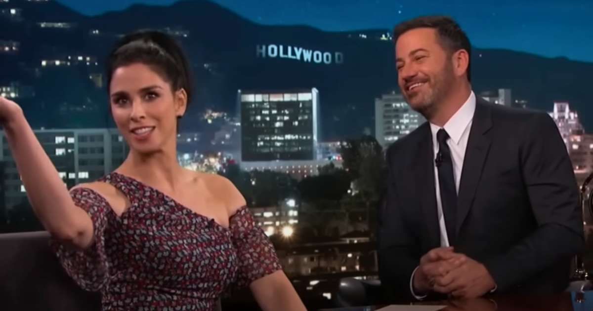 Sarah Silverman gives Jimmy Kimmel his ‘stuff’ back years after their breakup in awkward TV moment