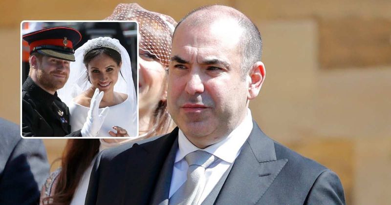 'Suits' star Rick Hoffman breaks silence on his infamous 'awful' photo at Meghan Markle's wedding