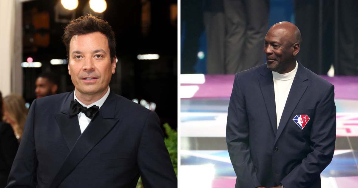 Jimmy Fallon once locked lips with Michael Jordan and couldn't stop raving about it: "I was gonna die..."