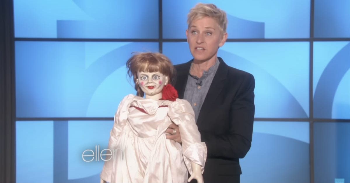 Ellen DeGeneres reveals her creepy connection to ‘Annabelle’— and it’s stranger than you think