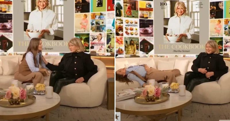 Martha Stewart pushes Drew Barrymore away after unexpected touchy moment: "You're the wrong gender"
