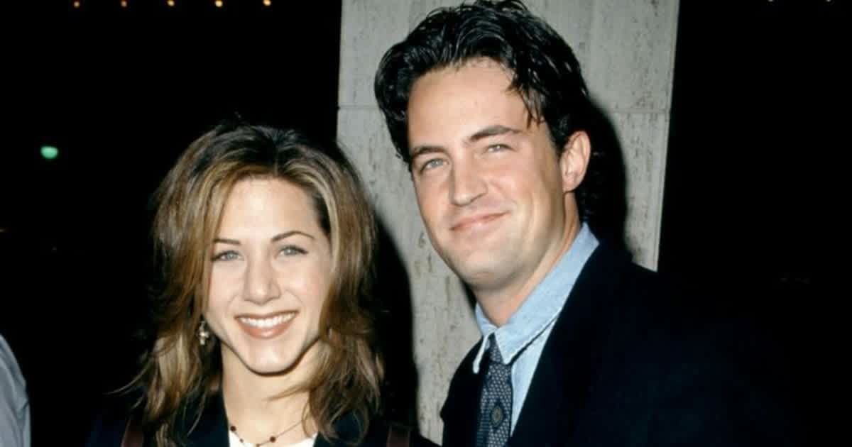 Jennifer Aniston and Matthew Perry attend the Screening of the NBC Original Movie 'Serving in Silence: The Margarethe Cammermeyer Story' in California (Cover Image Source: Getty Images | Photo by Ron Davis)