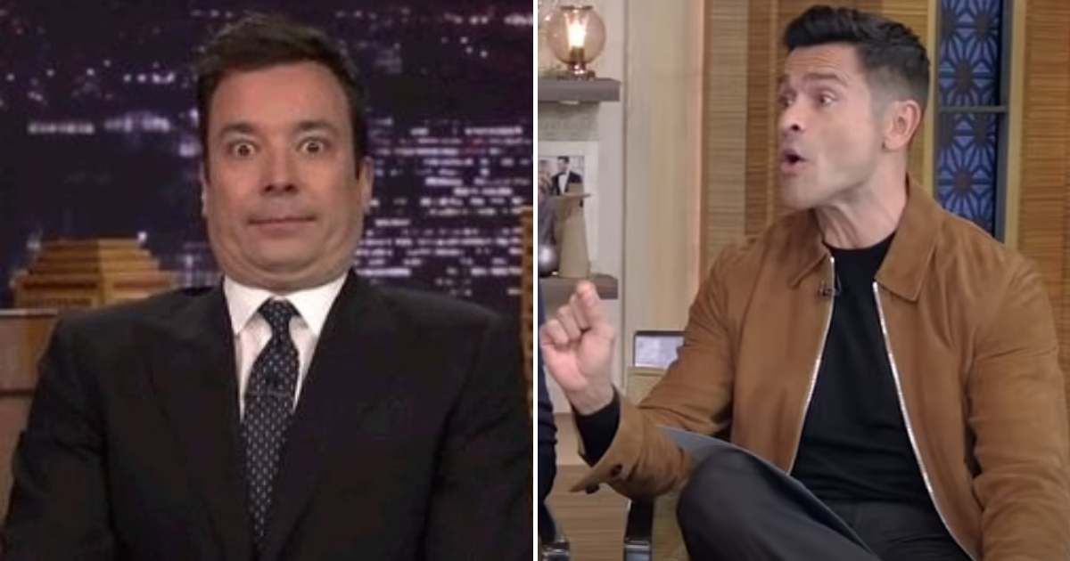 Screenshot from an episode of 'The Tonight Show Starring Jimmy Fallon' starring Mark Consuelos and host Jimmy Fallon. (Cover Image Source: YouTube | The Tonight Show Starring Jimmy Fallon) 
