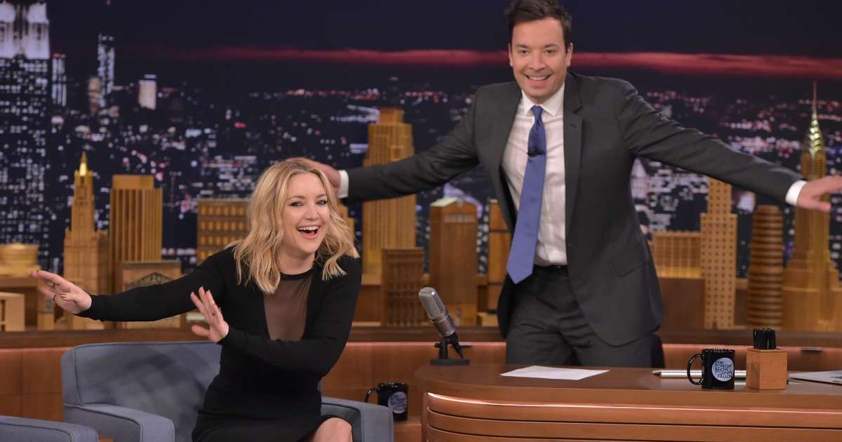 Kate Hudson visits "The Tonight Show Starring Jimmy Fallon" on January 25, 2016 in New York City. (Cover Image Source: Photo by Theo Wargo/Getty Images for NBC)