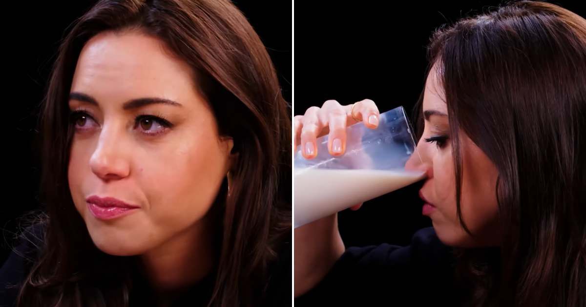 Aubrey Plaza became a 'Hot Ones' legend with one wild moment that we never saw coming
