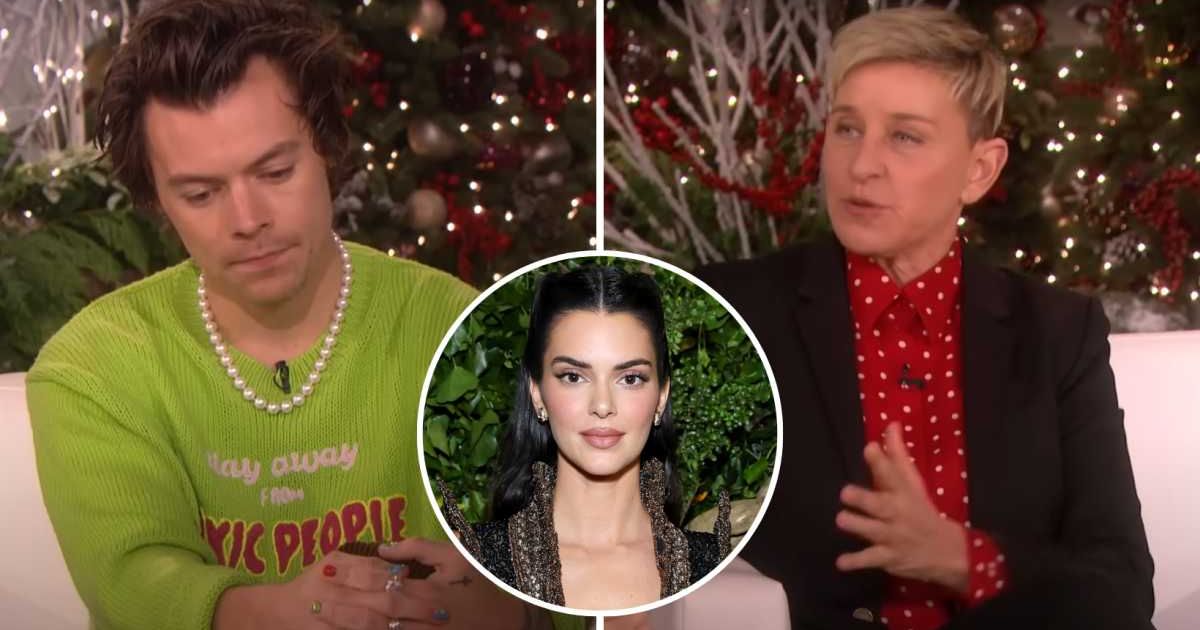 Ellen cheekily asks Harry Styles about his ex Kendall Jenner and things get very awkward: "When you..."