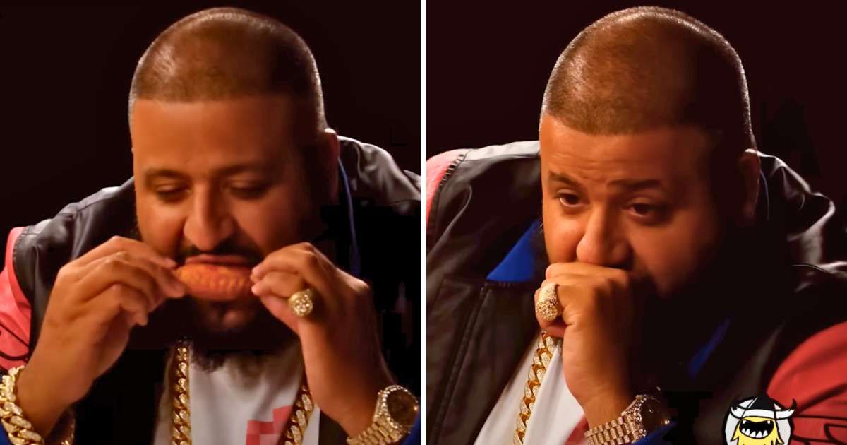 DJ Khaled struggles on ‘Hot Ones’ but what he said about health made him one of the worst guests on show