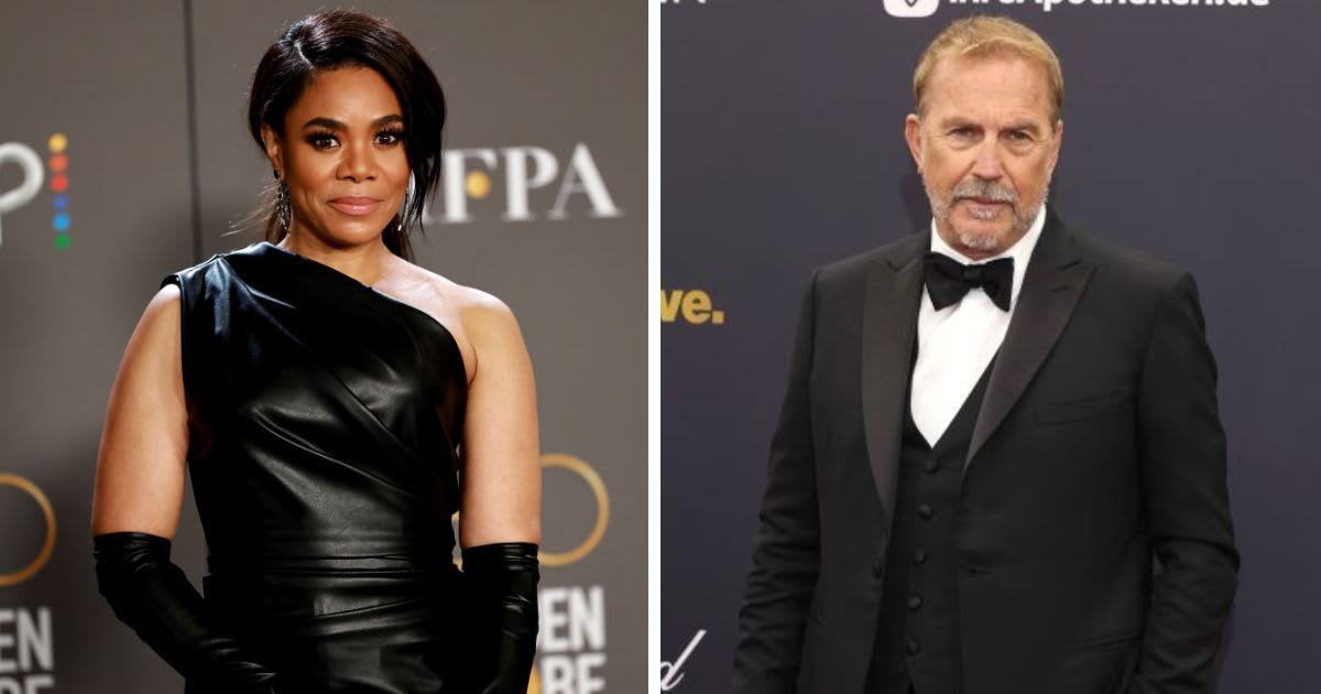 Fans call out Regina Hall for laughing at Kevin Costner’s Golden Globes award win: "Shame on you..."