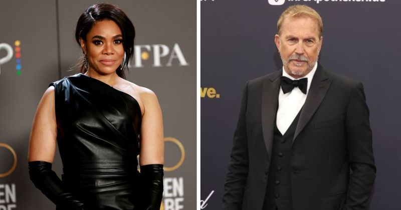Fans call out Regina Hall for laughing at Kevin Costner’s Golden Globes award win: "Shame on you..."