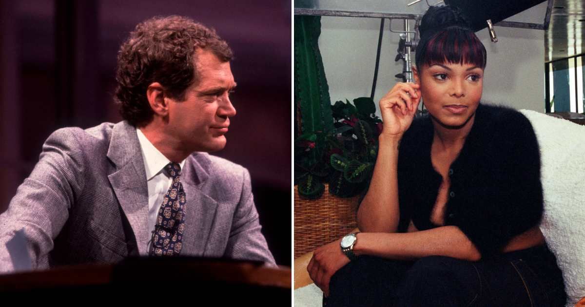 Resurfaced interview shows David Letterman creepily asking Janet Jackson about her wardrobe mishap
