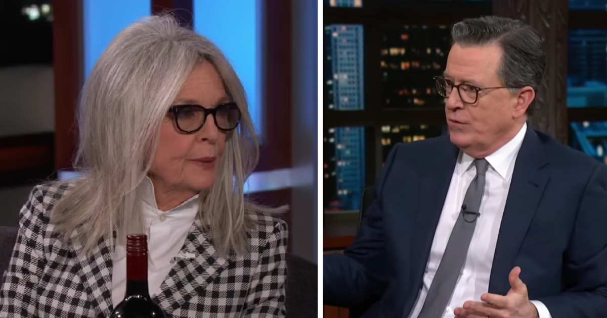 Diane Keaton once called Stephen Colbert a 's-xual pervert' in awkward moment: "You touched me..."