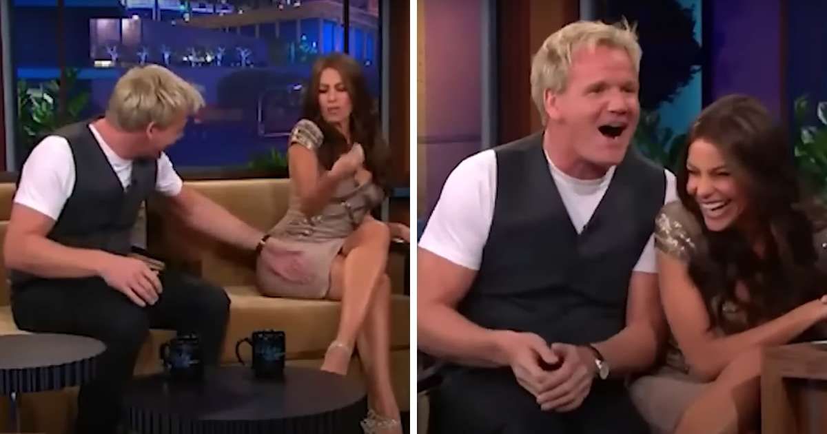 Gordon Ramsay getting touchy with Sofia Vergara nearly got him canceled: "You're enjoying that..."