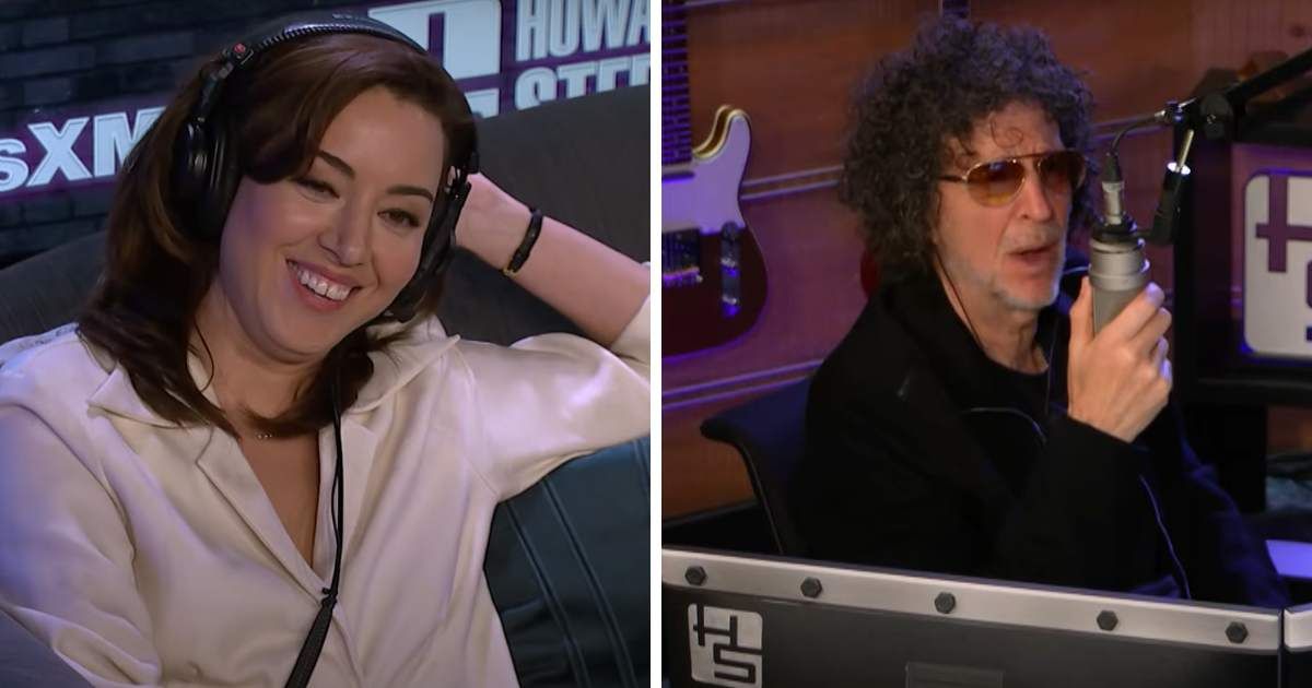 Aubrey Plaza seemed like a completely different person when Howard Stern interviewed her