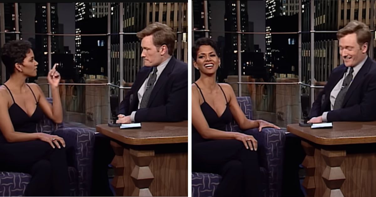 Halle Berry confesses to Conan O’Brien about having a crush on him on live TV: "You're the guy..."