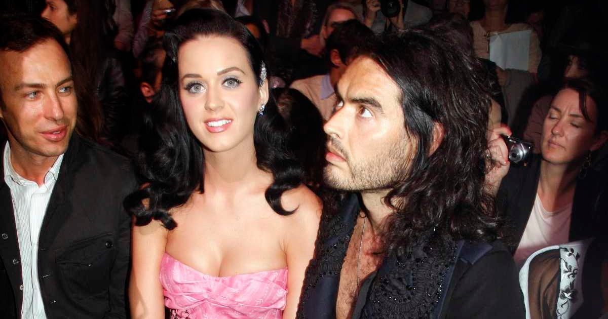 Katy Perry left an interview after noticing a Russell Brand lookalike in the studio: "When he turned..."