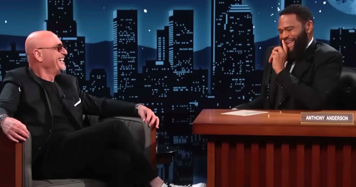 Screenshot of Howie Mandel and Anthony Anderson from 'Jimmy Kimmel Live' (Cover Image Source: YouTube | Jimmy Kimmel Live)