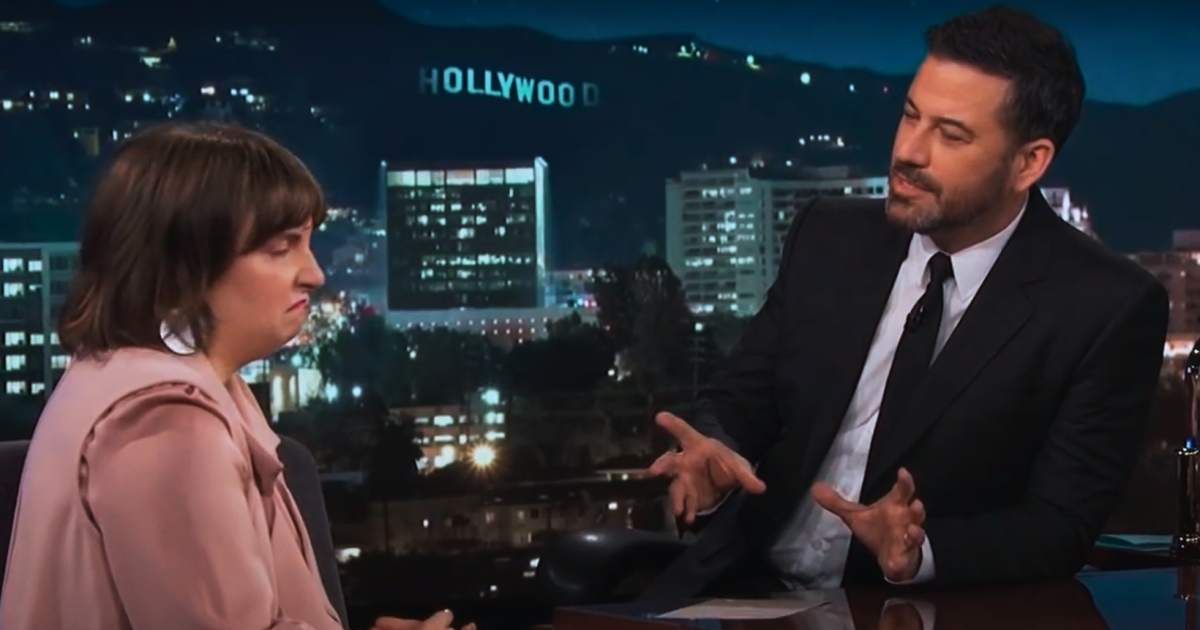 Lena Dunham reveals why she flashed Brad Pitt and Jimmy Kimmel totally gets it: "You've to show..."