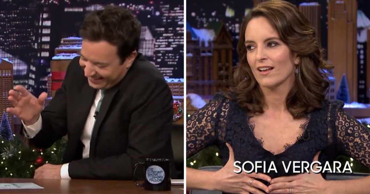 Jimmy Fallon wasn’t ready for Tina Fey’s wild Sofia Vergara impression and neither were we