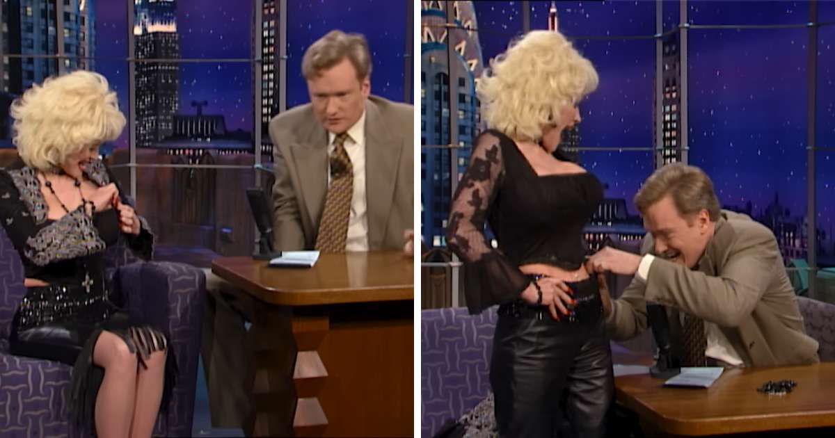 Dolly Parton’s playful challenge with Conan O’Brien leads to wild TV moment no one saw coming