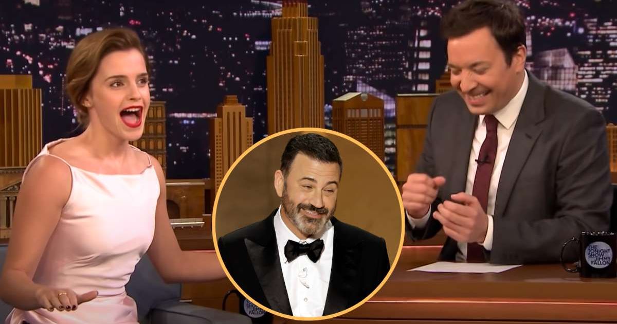 Emma Watson once confused Jimmy Fallon for Jimmy Kimmel and it got super awkward: “I died...”