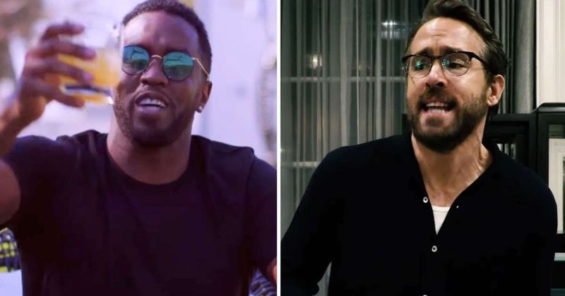 Diddy thought he had seen it all — until he had Ryan Reynolds' 'gross' drink: "Dammit, that's so..."